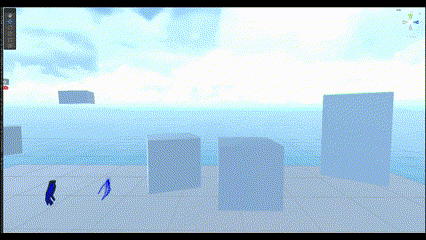 me waving in a vr game